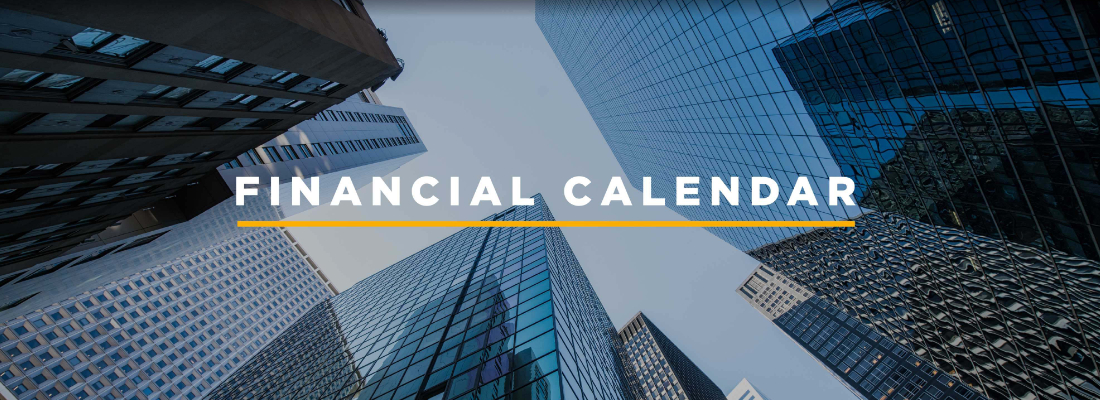 Financial Calendar